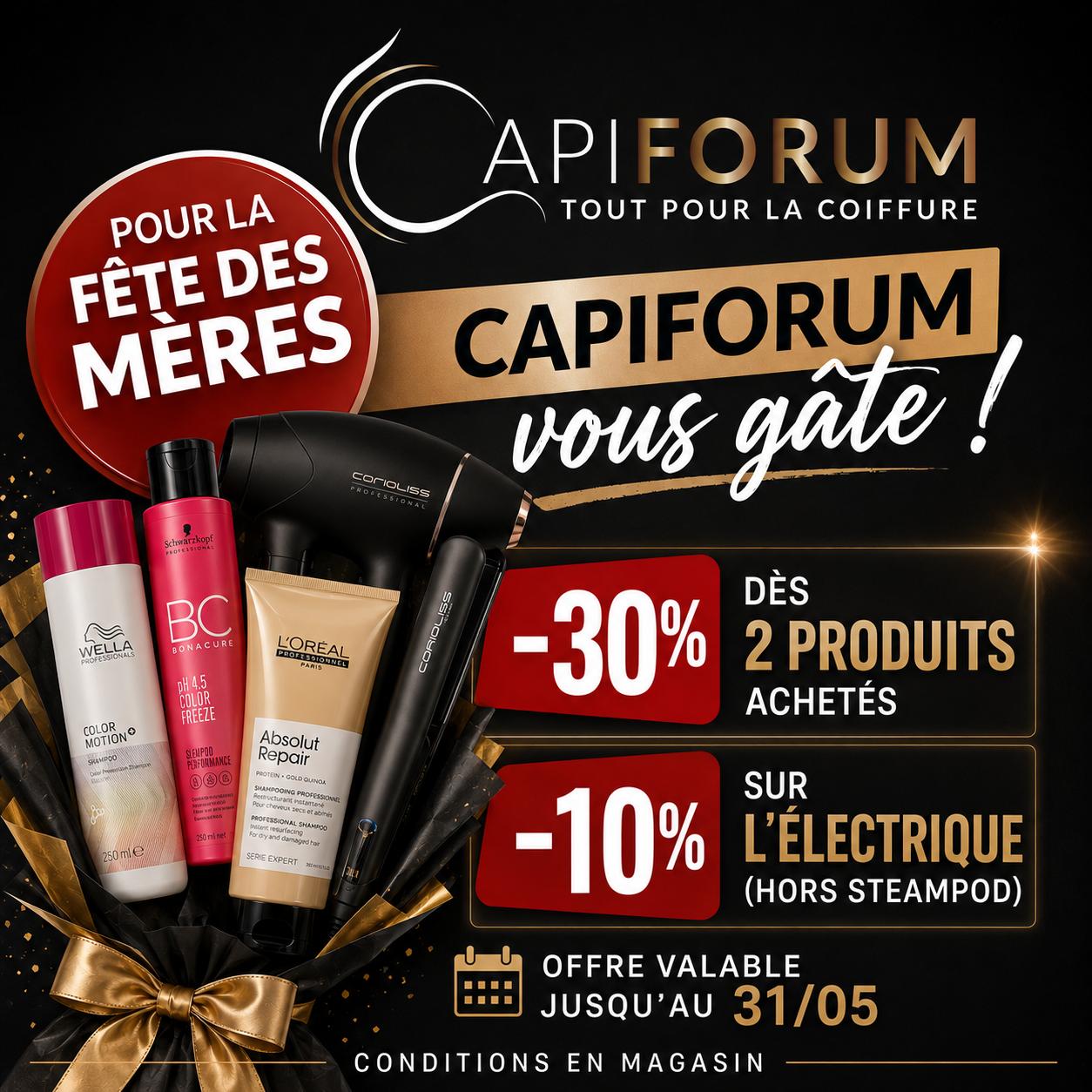 Offre fête des mères Capiforum